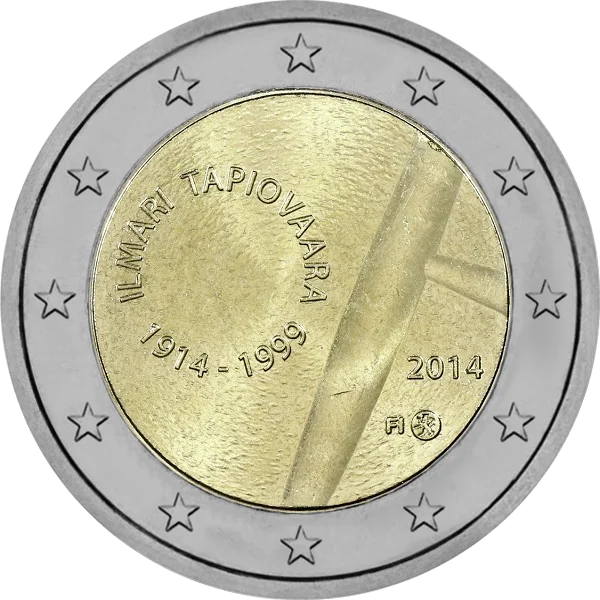 Pièce de 2 euros Ilmari Tapiovaara 1914-1999