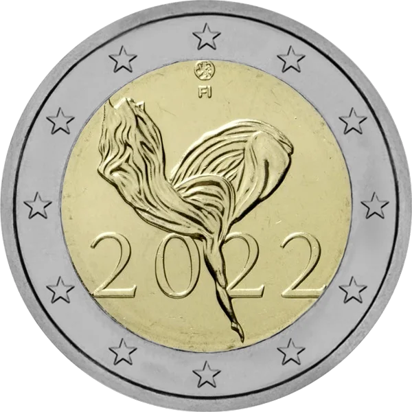 Pièce de 2 euros ballet national 2022