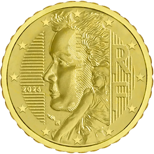 Pièce de 50 centimes Marie Curie RF